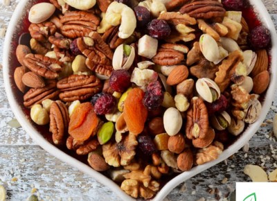 Mix 5 loại hạt dinh dưỡng cao cấp, Hạt dinh dưỡng mix 5 hạt (Hạt macca, óc chó , hạnh nhân, hạt điều , hạt bí)