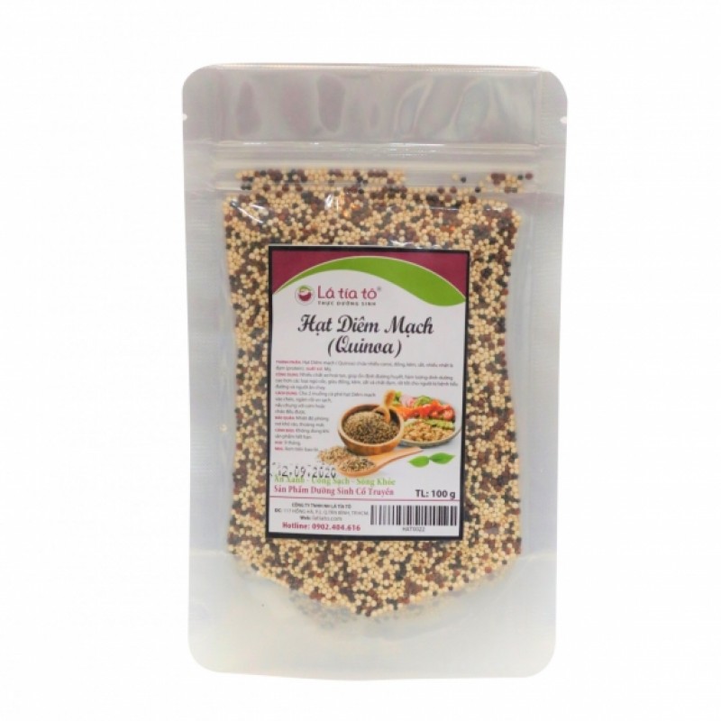 HẠT DIÊM MẠCH QUINOA 100GR